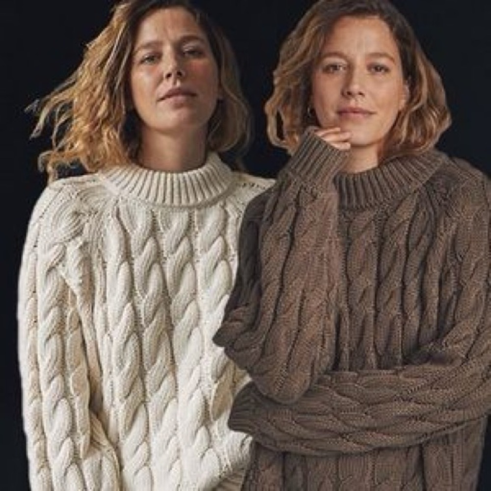 Sister Katie “the Julia” cable knit